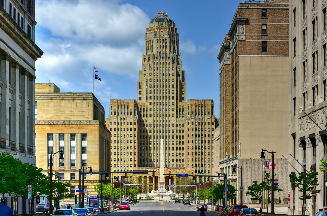 Die City Hall in Buffalo, New York.